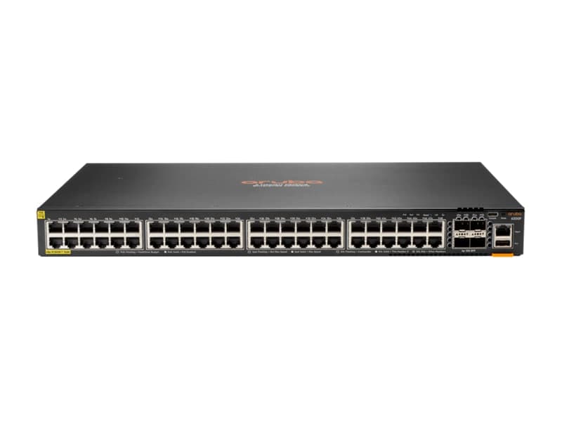 HPE Aruba JL728A 6200F 48G Class4 PoE 4SFP+ 740W Switch