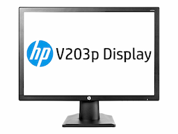 HP v203p - LED monitor - 19.5"
