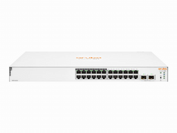 HPE Aruba Instant On 1830 24G 12p Class4 PoE 2SFP 195W Switch - switch - 24 ports - smart - rack-mountable