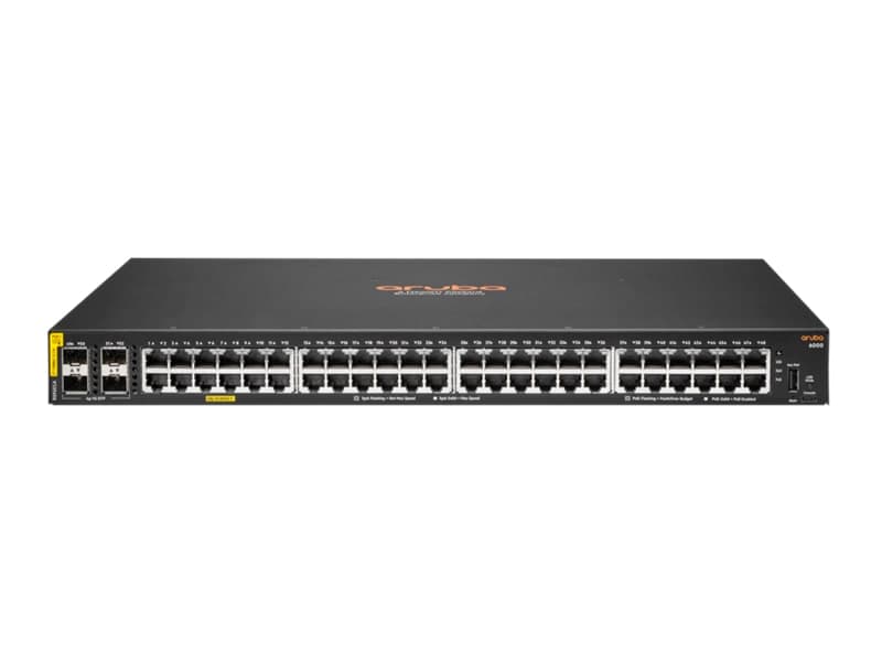 HPE Aruba R8N85A 6000 48G Class4 PoE 4SFP 370W Switch