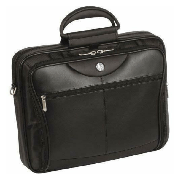 HP Ultra Nylon/Leather Computer Case - Notebook carrying case