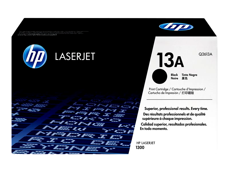 HP 13A - black - original - LaserJet - toner cartridge (Q2613A)