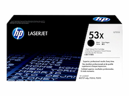 HP 53X - High Yield - black - original - LaserJet - toner cartridge (Q7553X)