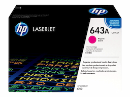 HP 643A - magenta - original - LaserJet - toner cartridge (Q5953A)