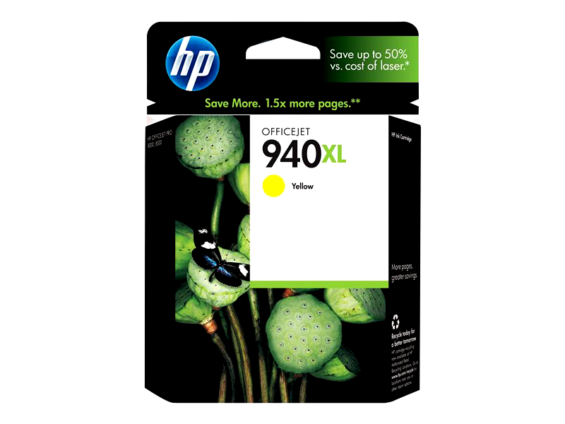 HP 940XL - High Yield - yellow - original - ink cartridge