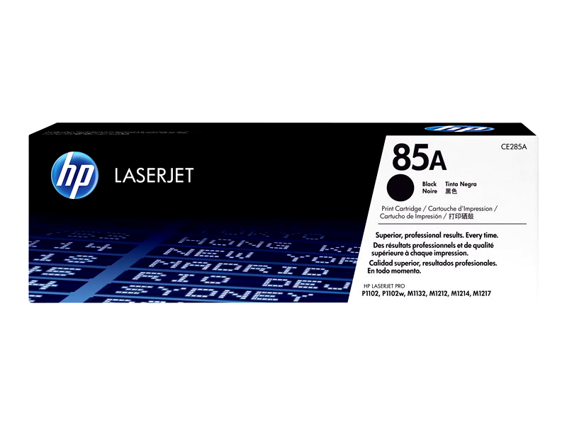 HP 85A - black - original - LaserJet - toner cartridge (CE285A)