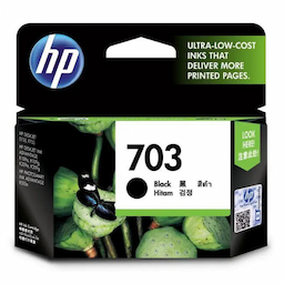 HP 703 Black Original Ink Advantage Cartridge CD887AA