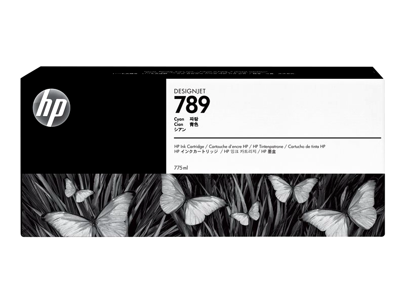 HP 789 - cyan - original - print cartridge