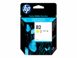HP 82 28-ml Yellow DesignJet Ink Cartridge (CH568A)