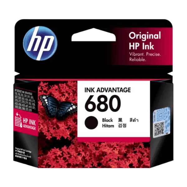 HP 680 Black Original Ink Advantage Cartridge
