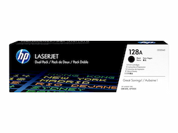 HP 128A - 2-pack - black - original - LaserJet - toner cartridge (CE320AD)