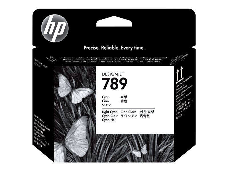 HP 789 - 1 - cyan, light cyan - original - printhead