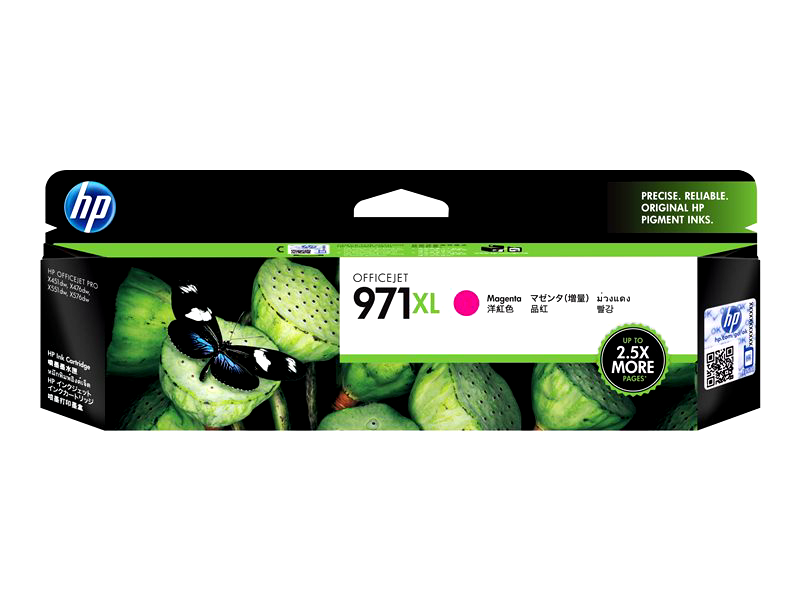 HP 971XL - High Yield - magenta - original - ink cartridge