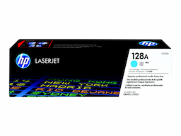 HP 128A - cyan - original - LaserJet - toner cartridge (CE321A)