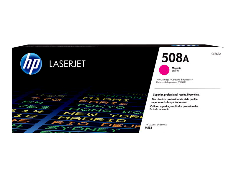 HP 508A - magenta - original - LaserJet - toner cartridge (CF363A)