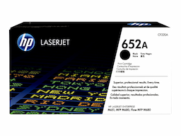 HP 652A - black - original - LaserJet - toner cartridge (CF320A)
