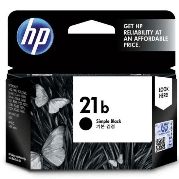 HP 21 Black Original Ink Cartridge C9351BA