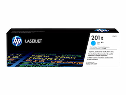 HP 201X - High Yield - cyan - original - LaserJet - toner cartridge (CF401X)