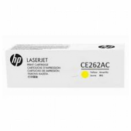 HP 648AC Yellow Original LaserJet Toner Carttridge (CE262AC)