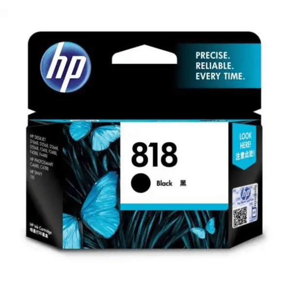 HP 818 Black Original Ink Cartridge CC640ZZ