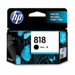 HP 818 Black Original Ink Cartridge CC640ZZ