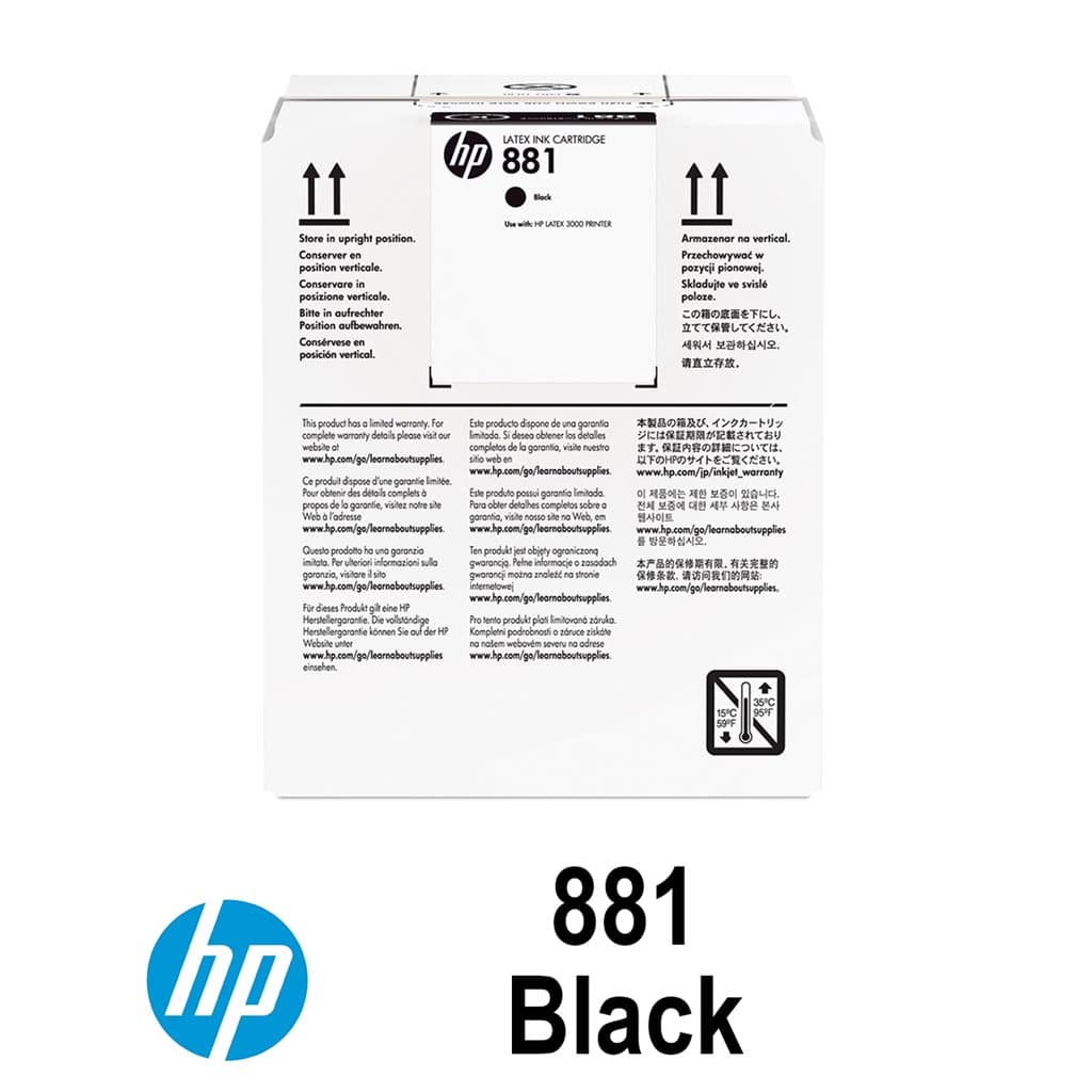 HP 881 - black - original - ink cartridge