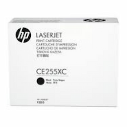 HP 55X High Yield Black LaserJet Toner Cartridge (CE255X)