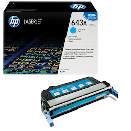 HP 643A - Q5951AC Cyan Original LaserJet Toner Cartridge