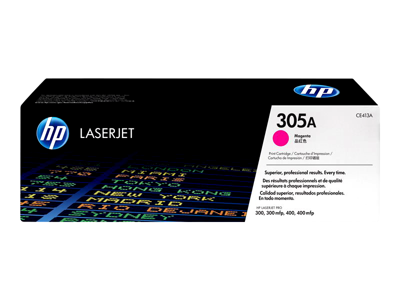 HP 305A - magenta - original - LaserJet - toner cartridge (CE413A)