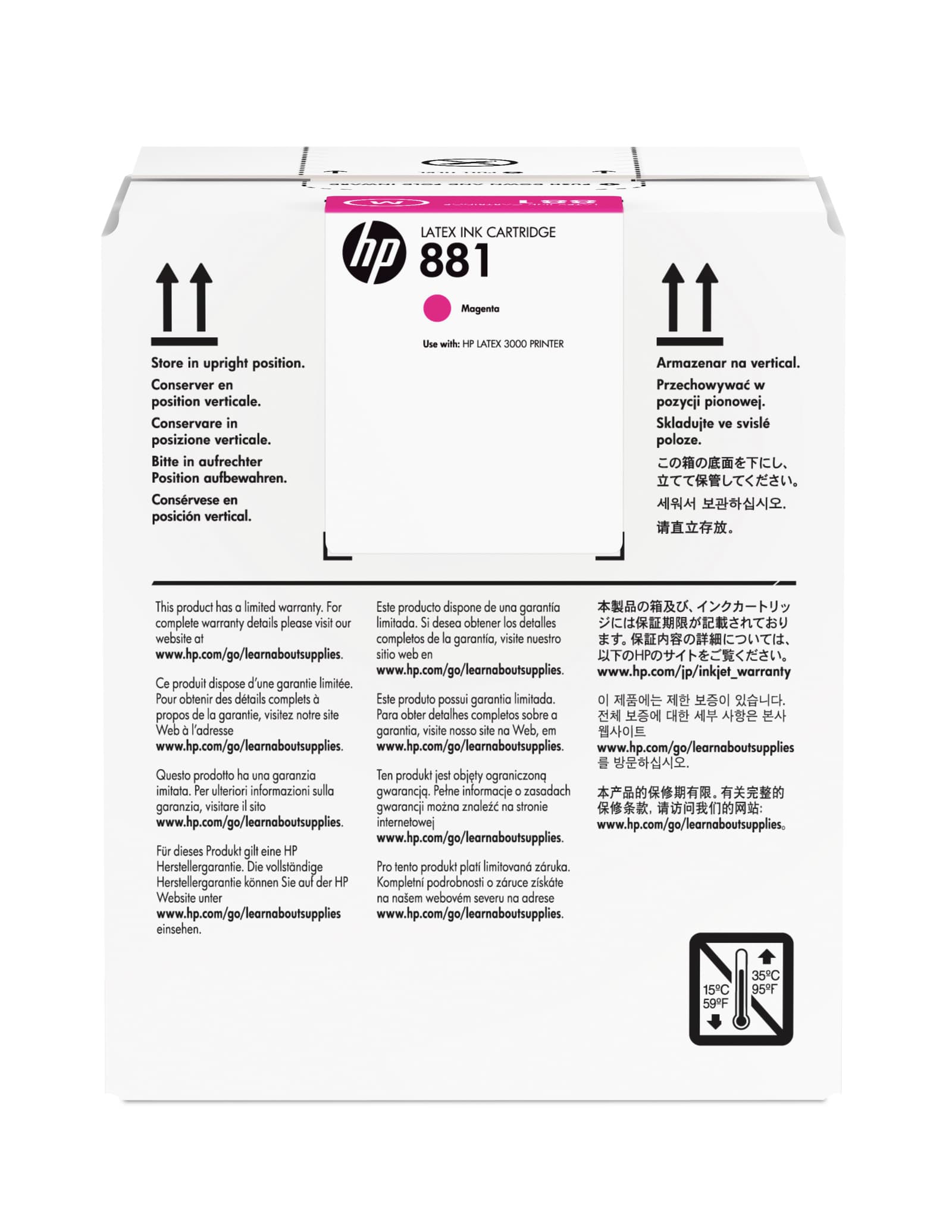 HP 881 - magenta - original - ink cartridge