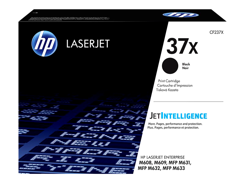 HP 37X - High Yield - black - original - LaserJet - toner cartridge (CF237X) - US government