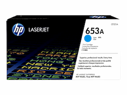 HP 653A - cyan - original - LaserJet - toner cartridge (CF321A)