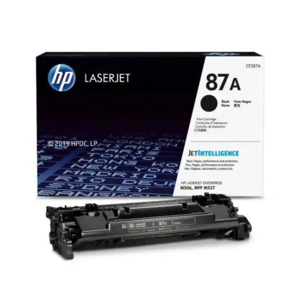 HP 87A - black - original - LaserJet - toner cartridge (CF287A)
