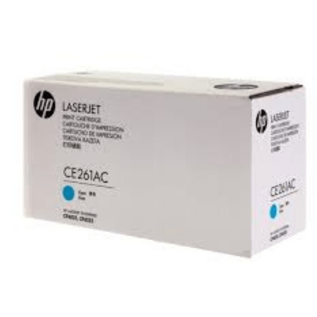 HP 648AC Cyan Original LaserJet Toner Carttridge (CE261AC)