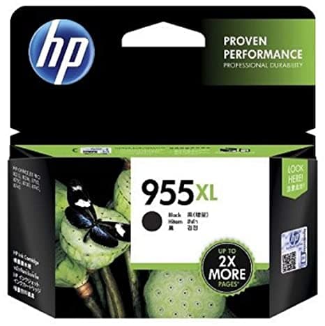 HP 955XL - High Yield - black - original - ink cartridge