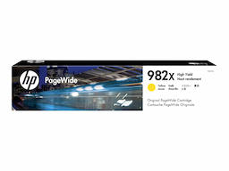 HP 982X High Yield Yellow Original PageWide Cartridge (T0B29A)