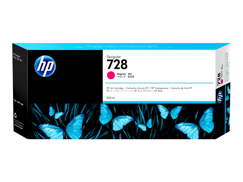 HP 728 - magenta - original - DesignJet - ink cartridge