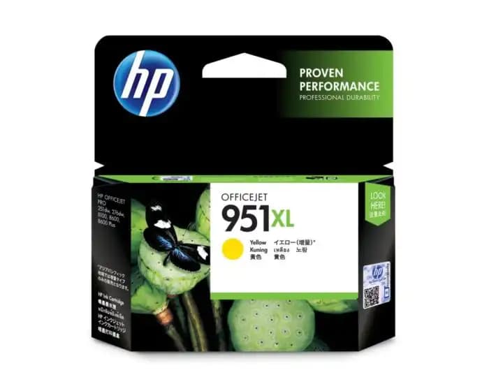 HP 951XL - High Yield - yellow - original - ink cartridge