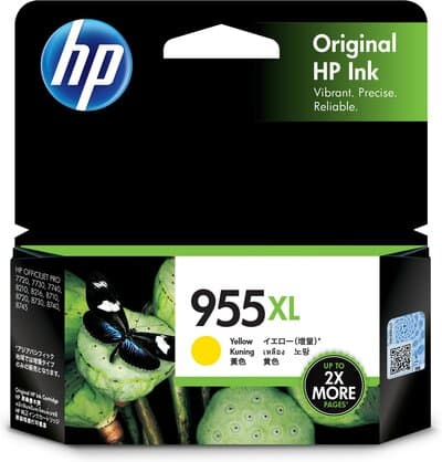 HP 955XL - High Yield - yellow - original - ink cartridge