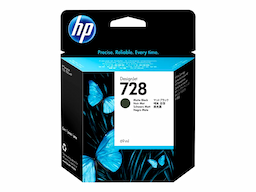 HP 728 - matte black - original - DesignJet - ink cartridge