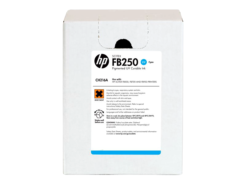 HP FB250 - cyan - original - print cartridge