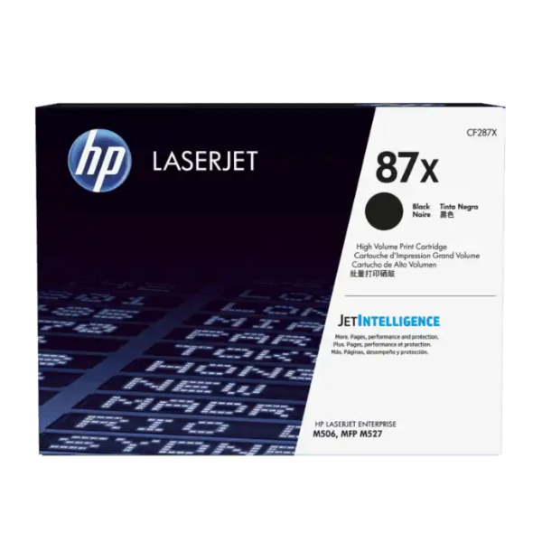 HP 87X High Yield Black Original LaserJet Toner Cartridge - CF287XC