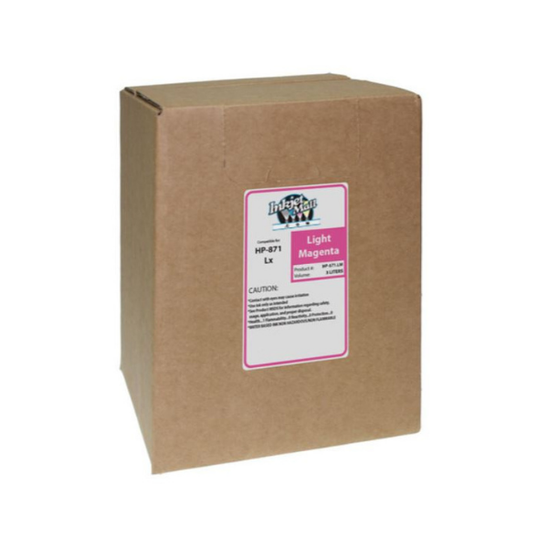HP 871B 3-liter Light Magenta Latex Ink Cartridge