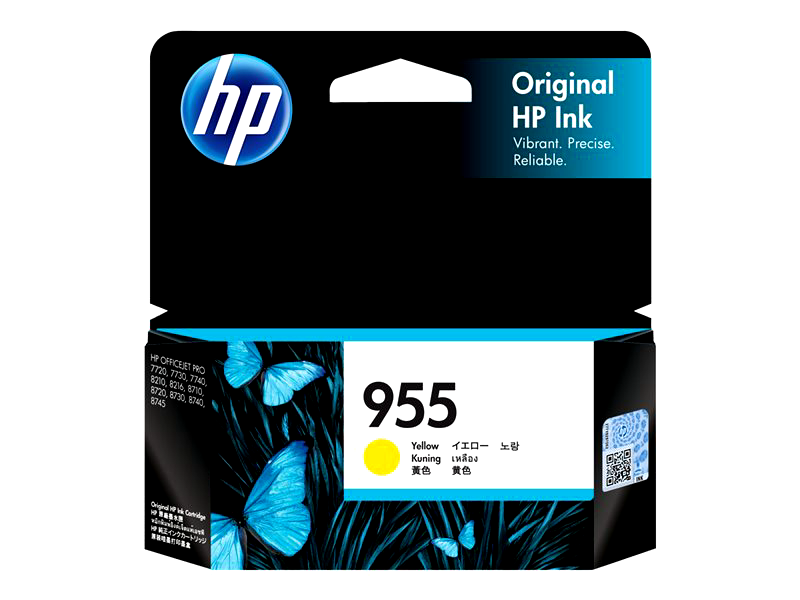 HP 955 - yellow - original - ink cartridge