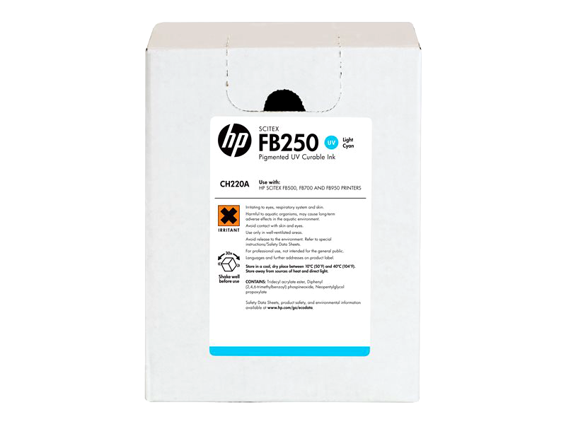 HP FB250 - light cyan - original - ink refill