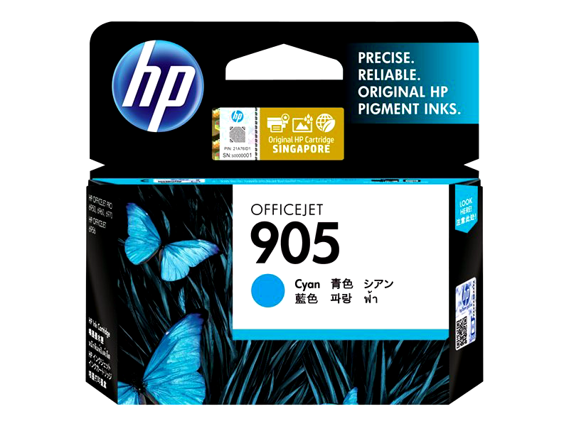 HP 905 - cyan - original - ink cartridge
