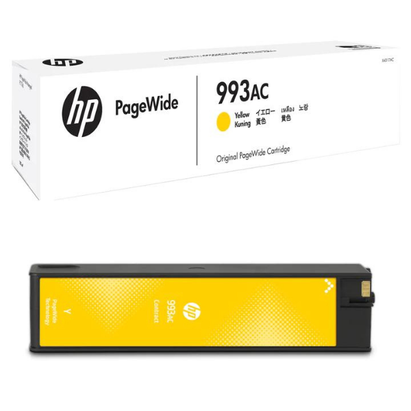 HP 993A Yellow Original PageWide Cartridge