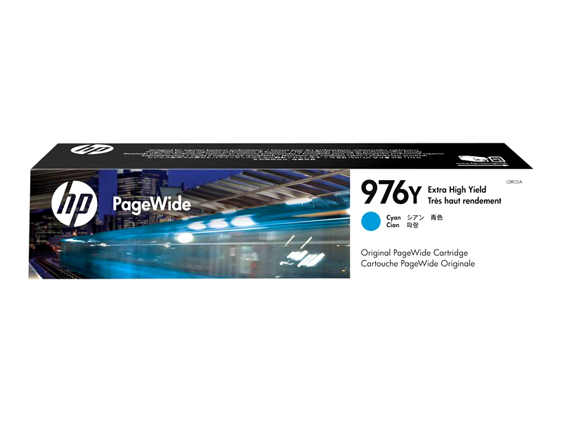 HP 976Y - Extra High Yield - cyan - original - ink cartridge