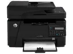 HP CZ184A LaserJet Pro MFP M128fn Black and White Printer, A4, Black