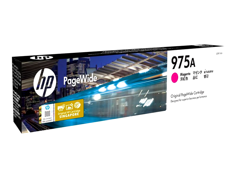 HP 975A - magenta - original - PageWide - ink cartridge